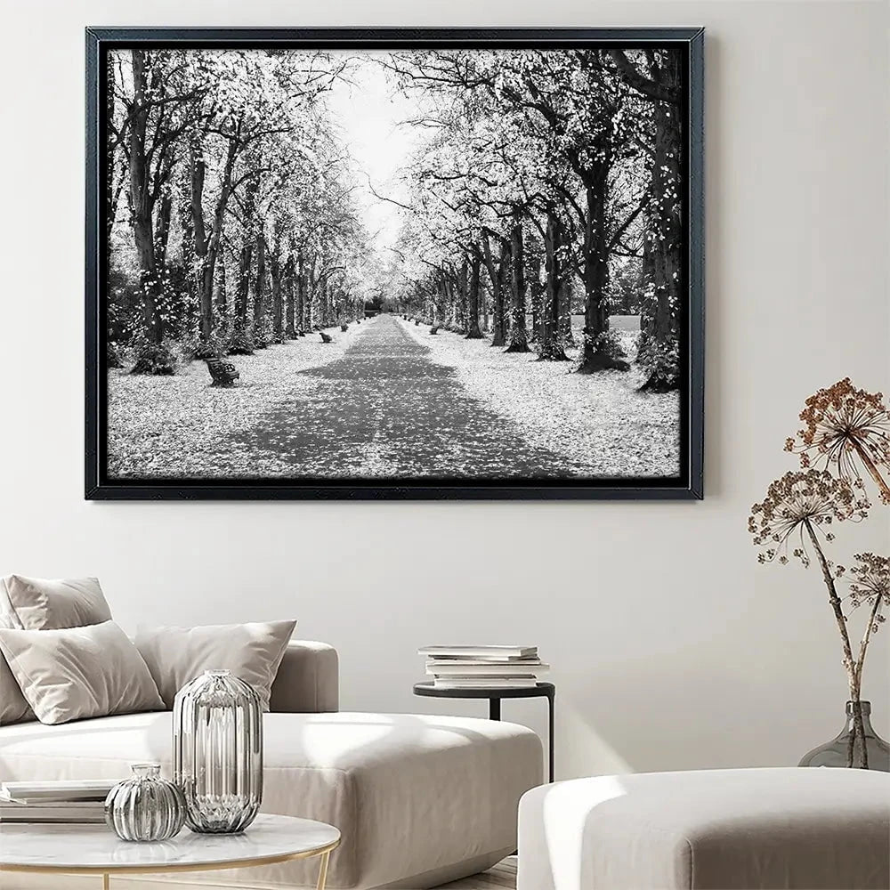 Winters Walk Canvas Print Winters Walk Canvas Print wall art product Aimee Linzi