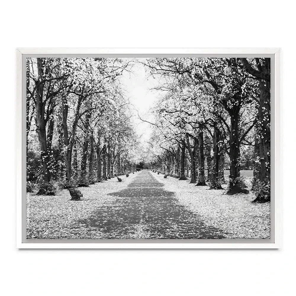 Winters Walk Canvas Print Winters Walk Canvas Print wall art product Aimee Linzi