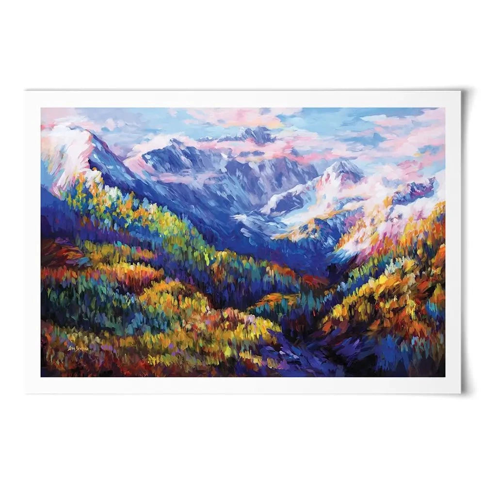 Wisdom Of The Mountains Art Print Wisdom Of The Mountains Art Print wall art product Leon Devenice