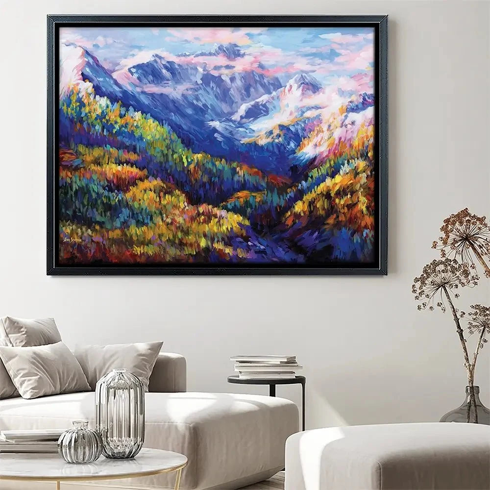 Wisdom Of The Mountains Canvas Print Wisdom Of The Mountains Canvas Print wall art product Leon Devenice