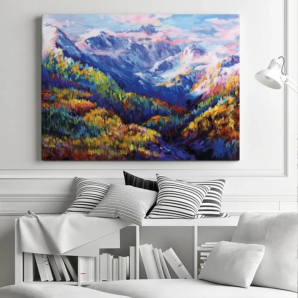 Wisdom Of The Mountains Canvas Print Wisdom Of The Mountains Canvas Print wall art product Leon Devenice