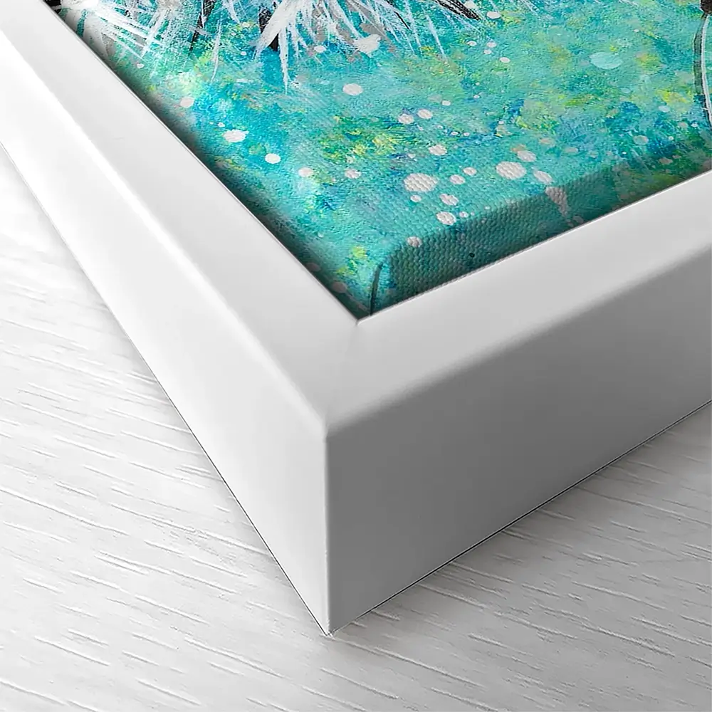 Wish Flower Canvas Print Wish Flower Canvas Print wall art product Emma LC Art