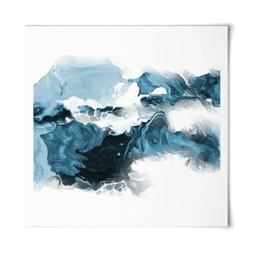 Wispy Blue Square Art Print Wispy Blue Square Art Print wall art product allart / Shutterstock
