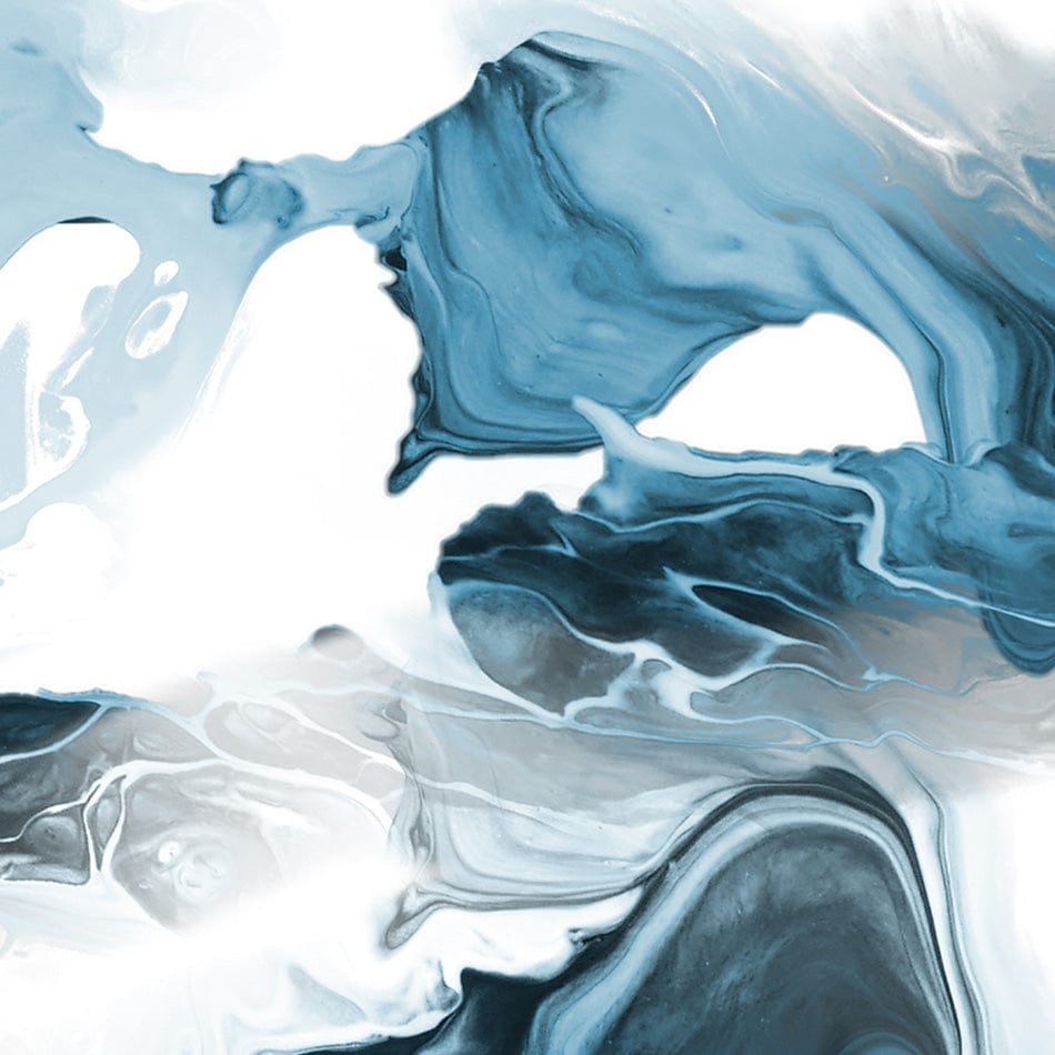 Wispy Blue Square Canvas Print wall art product allart / Shutterstock