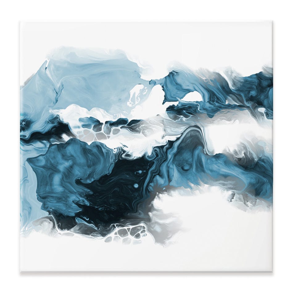 Wispy Blue Square Canvas Print wall art product allart / Shutterstock