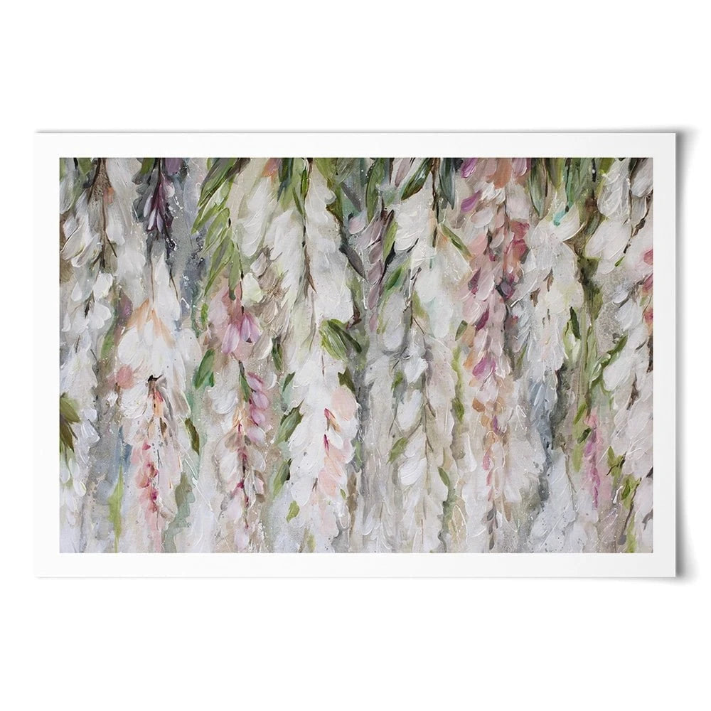 Wisteria Art Print Wisteria Art Print wall art product Nicola Jane Rowles