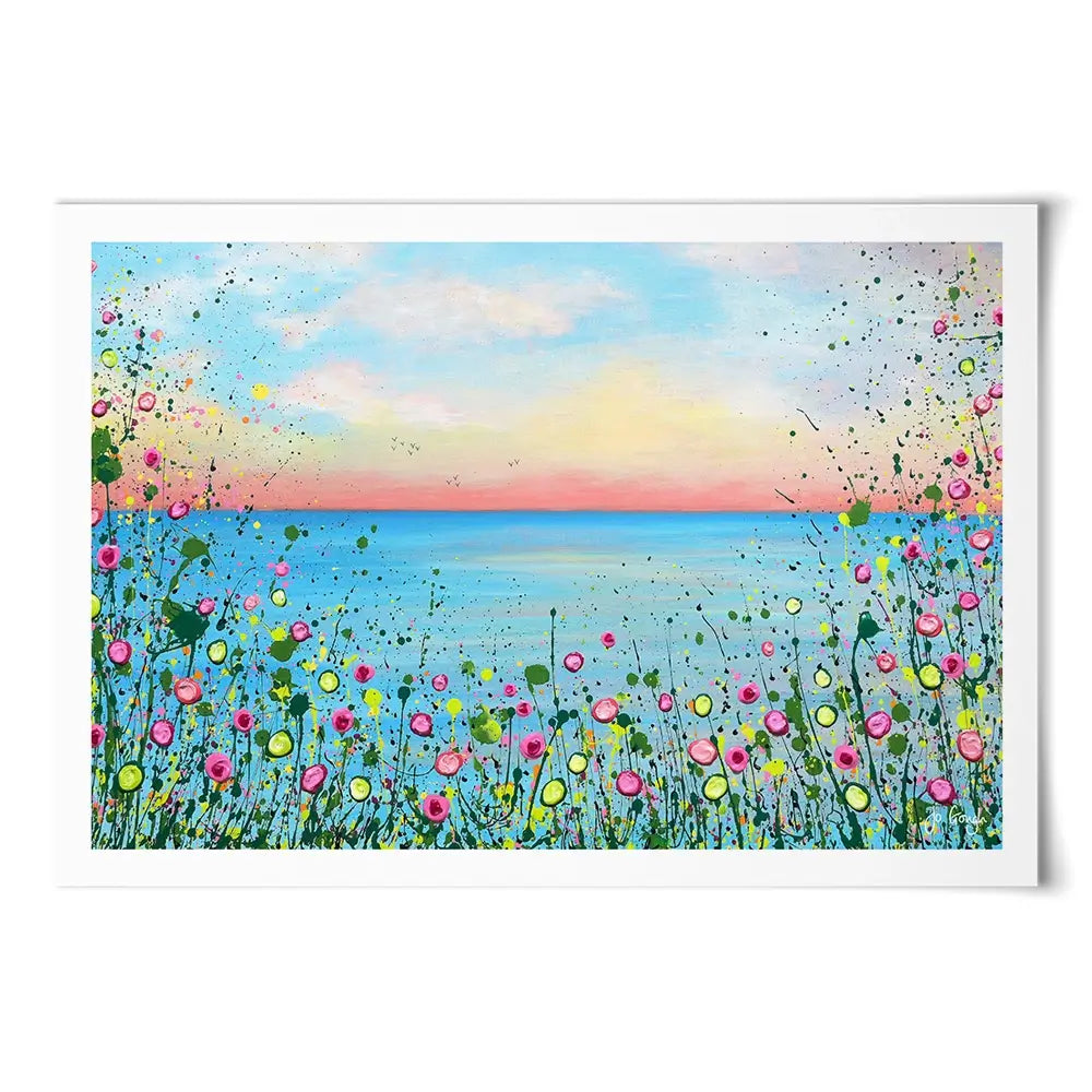 With Every Sunset Art Print With Every Sunset Art Print wall art product Jo Gough
