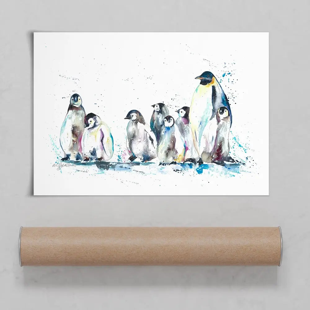 With The Kids Art Print With The Kids Art Print wall art product Nicola Jane Rowles