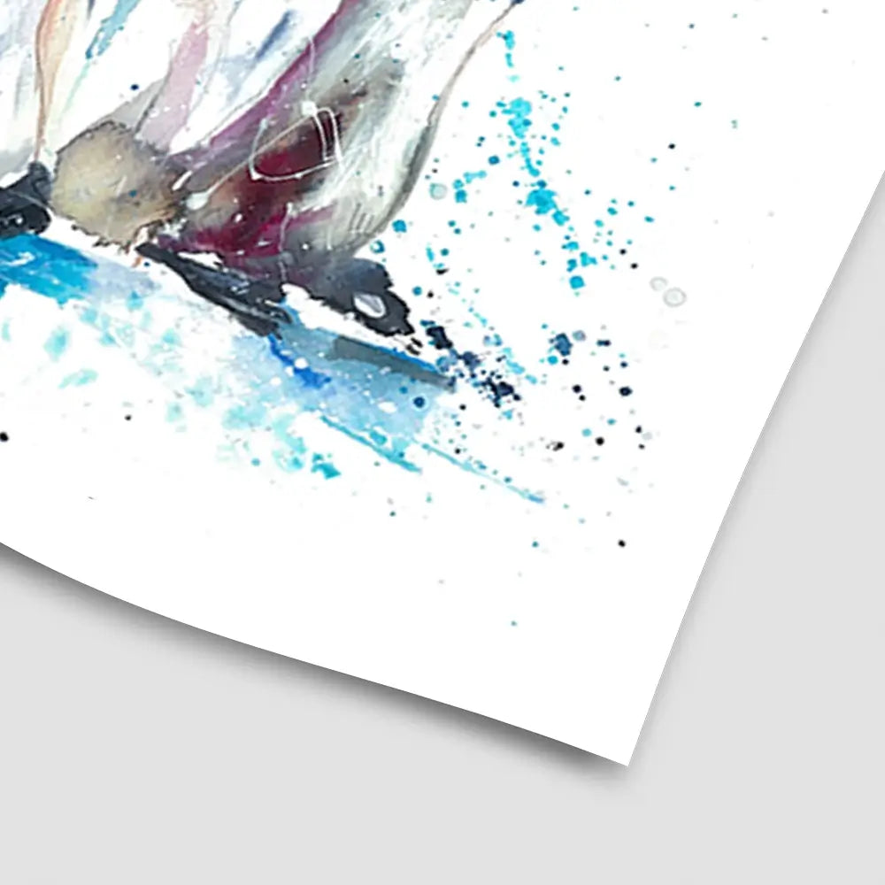 With The Kids Art Print With The Kids Art Print wall art product Nicola Jane Rowles
