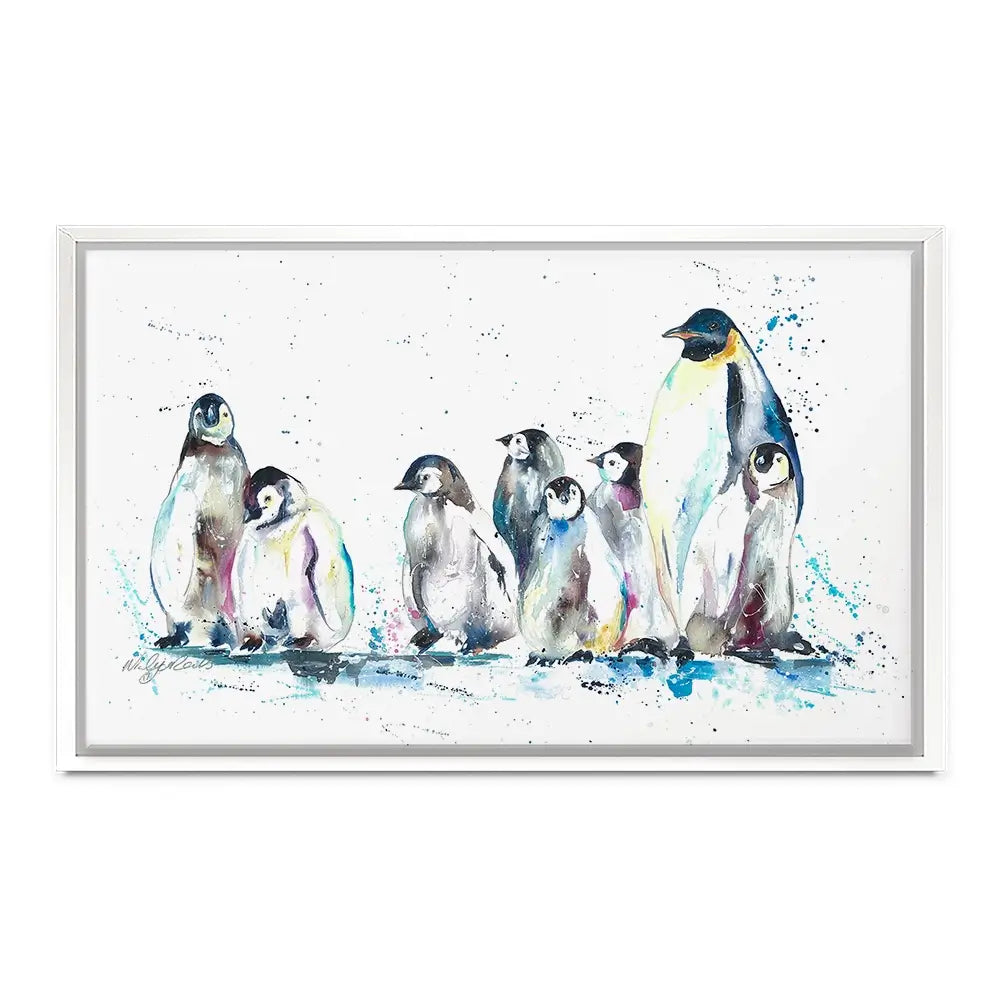 With The Kids Canvas Print With The Kids Canvas Print wall art product Nicola Jane Rowles