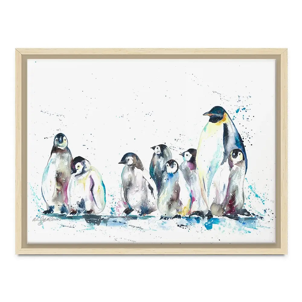 With The Kids Canvas Print With The Kids Canvas Print wall art product Nicola Jane Rowles