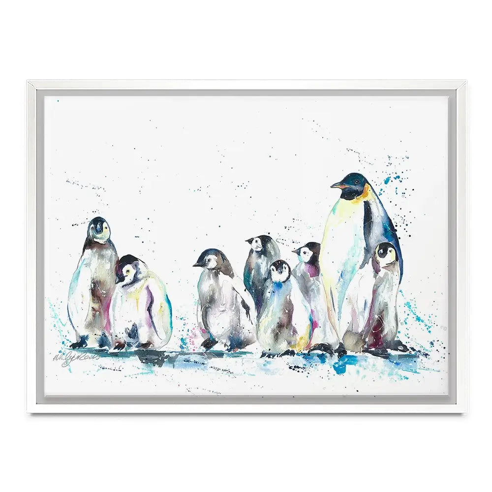 With The Kids Canvas Print With The Kids Canvas Print wall art product Nicola Jane Rowles
