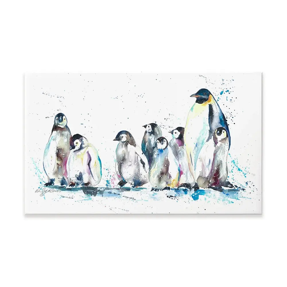 With The Kids Canvas Print With The Kids Canvas Print wall art product Nicola Jane Rowles