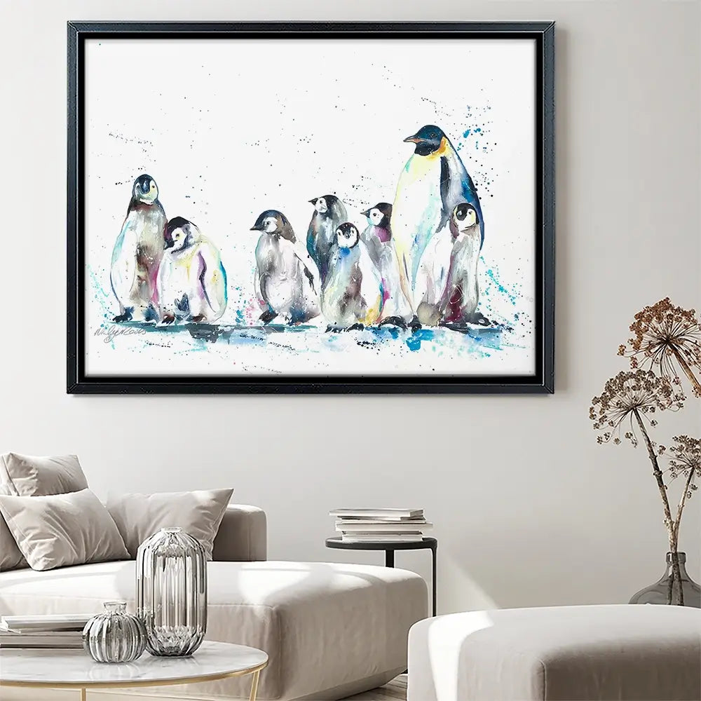 With The Kids Canvas Print With The Kids Canvas Print wall art product Nicola Jane Rowles