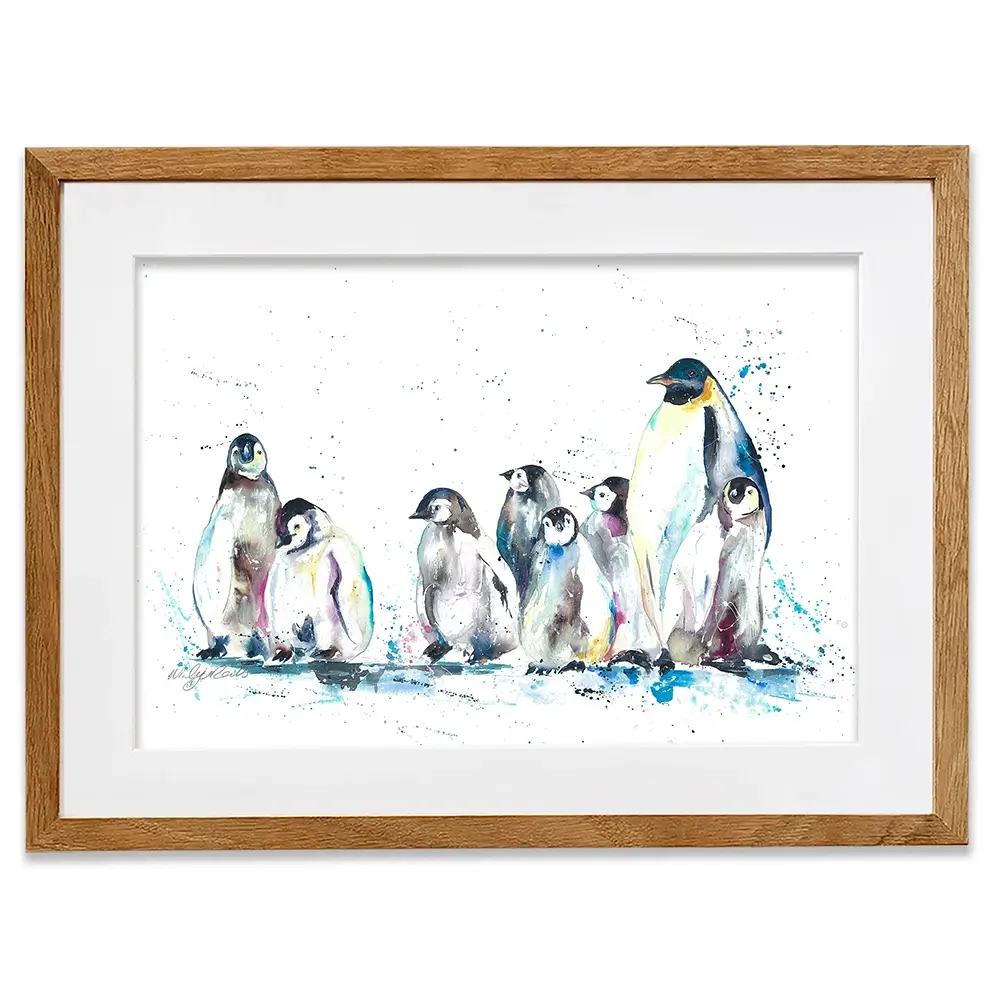 With The Kids Framed Art Print With The Kids Framed Art Print wall art product Nicola Jane Rowles