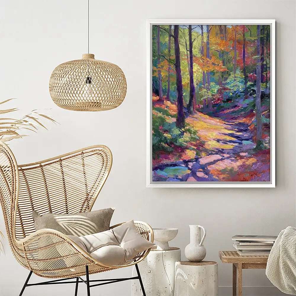 Woodland Stroll Canvas Print Woodland Stroll Canvas Print wall art product David Alexander Elder