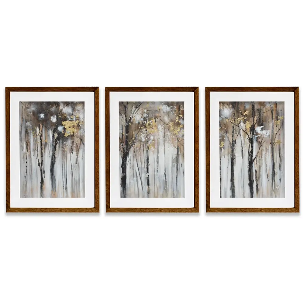 Woods Framed Art Print Trio Woods Framed Art Print Trio wall art product CHENYU ARTS / Shutterstock