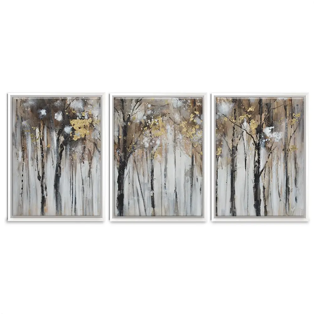 Woods Trio Canvas Print Woods Trio Canvas Print wall art product CHENYU ARTS / Shutterstock