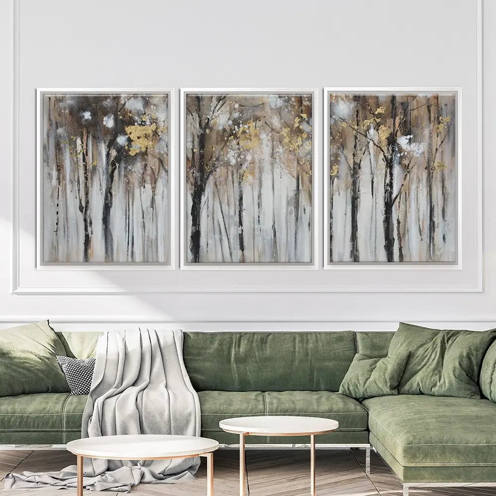 Woods Trio Canvas Print Woods Trio Canvas Print wall art product CHENYU ARTS / Shutterstock