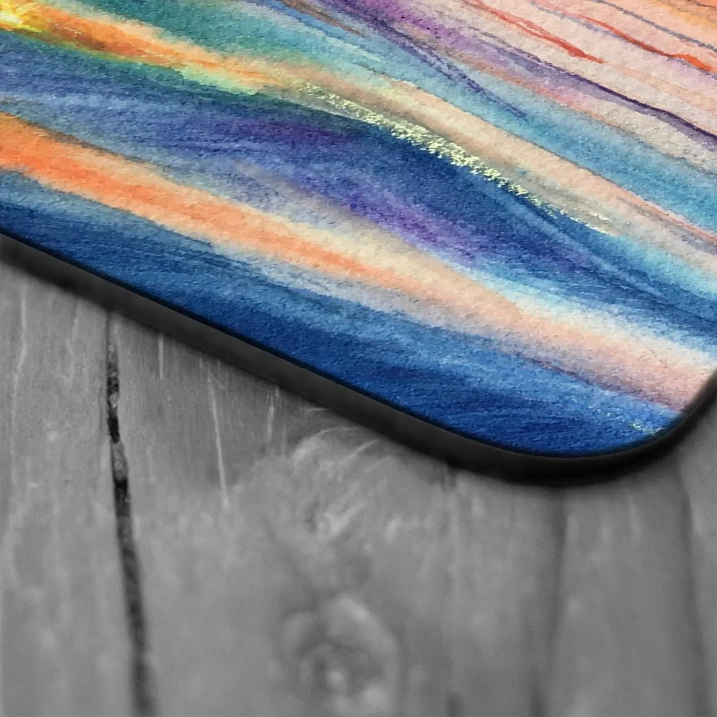 Yacht At Sunset Coaster Set Rainbow Soul Tree Coaster Set | Rainbow Soul Tree Art Coasters wall art product EL_Art / Shutterstock