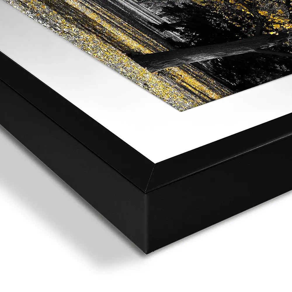 Yellow Blossom Trees Framed Art Print Yellow Blossom Trees Framed Art Print wall art product Ryan DeBerardinis / Shutterstock