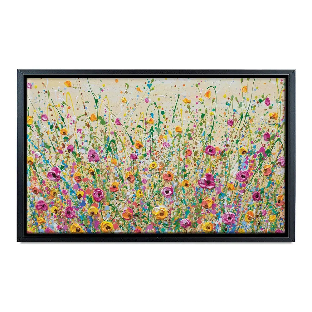 Yellow Meadow Oversized Canvas Print Yellow Meadow Oversized Canvas Print wall art product Art Print Shop