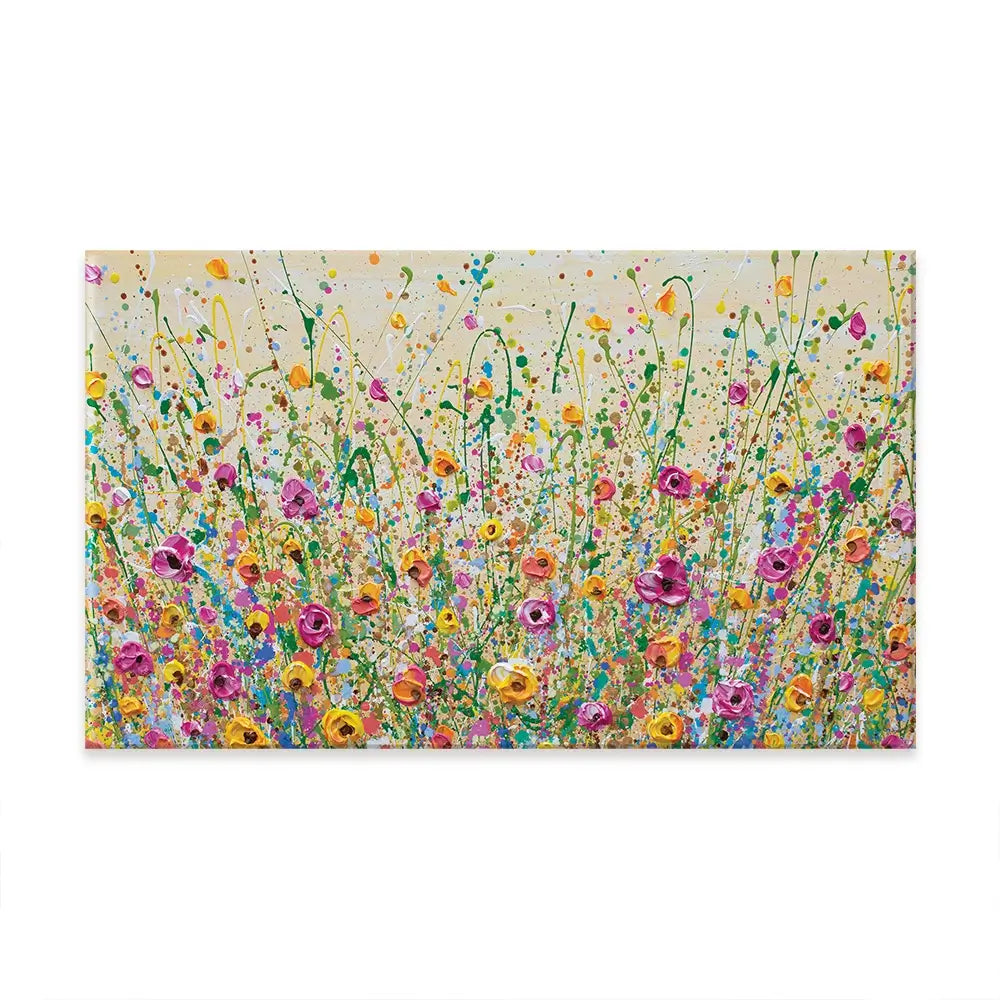 Yellow Meadow Oversized Canvas Print Yellow Meadow Oversized Canvas Print wall art product Art Print Shop