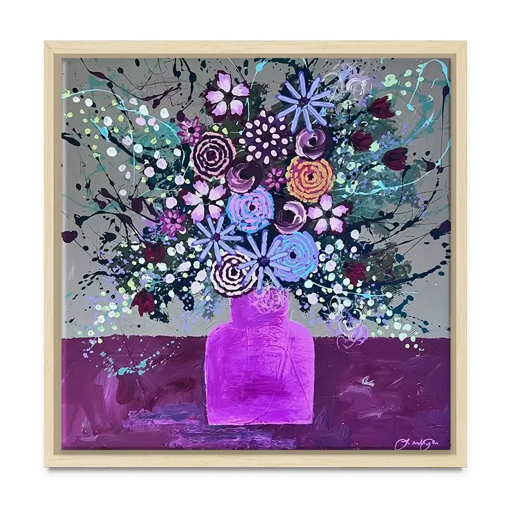 You Had Me At Hello Square Canvas Print You Had Me At Hello Square Canvas Print wall art product Jo Mulligan