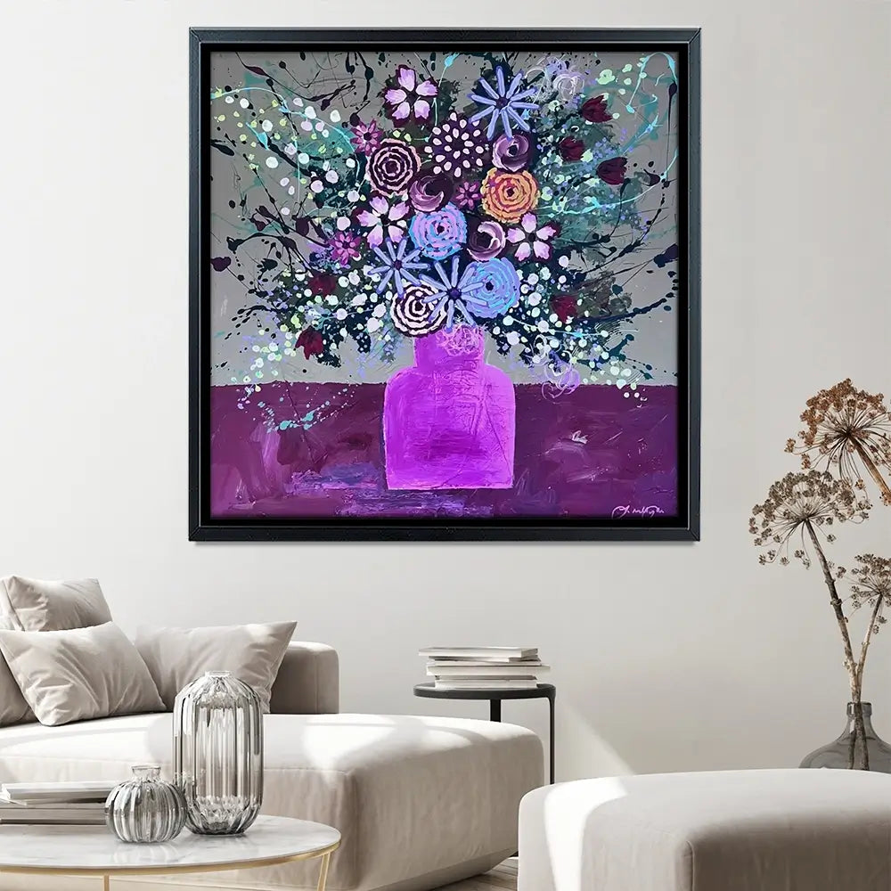 You Had Me At Hello Square Canvas Print You Had Me At Hello Square Canvas Print wall art product Jo Mulligan