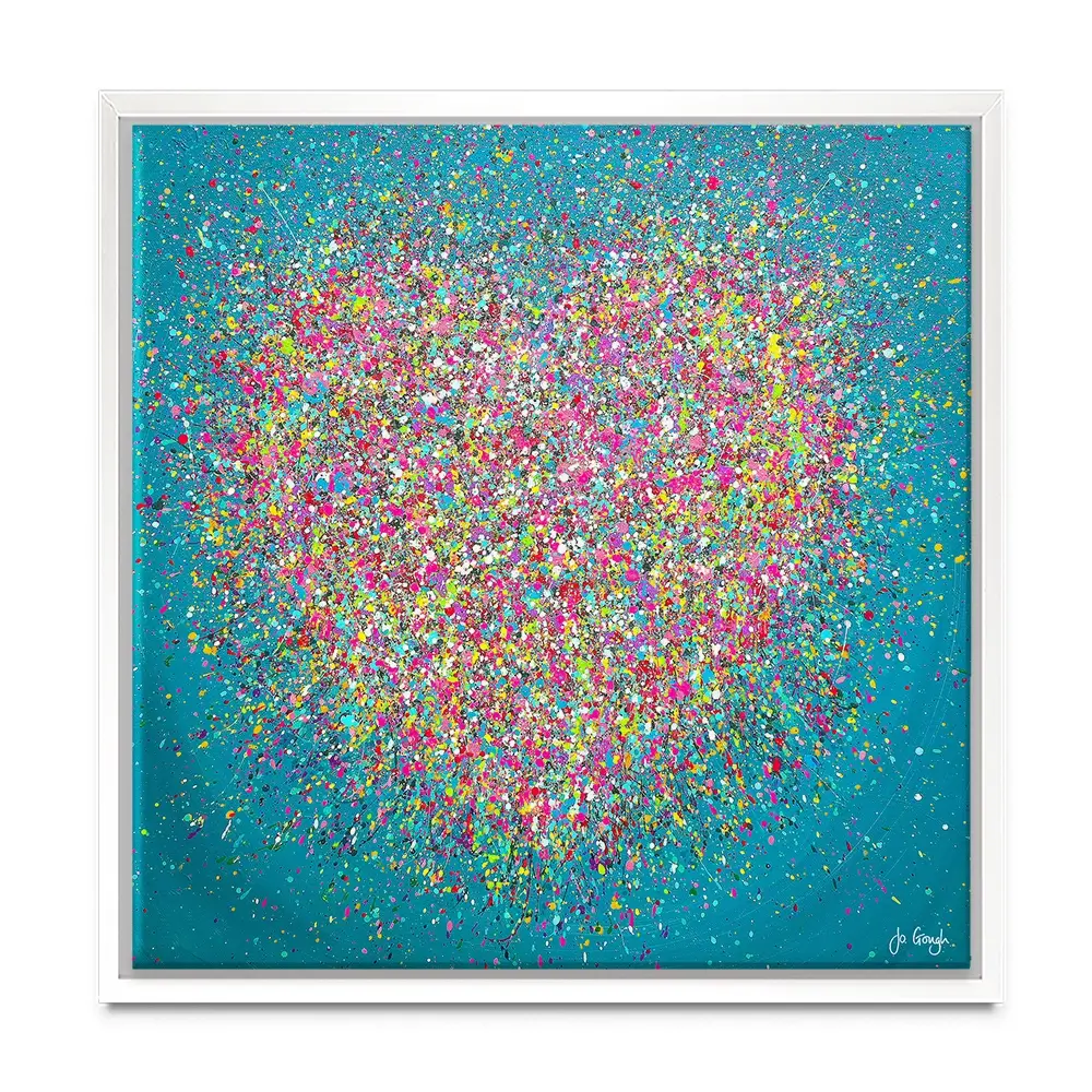 You Make My Heart Smile Canvas Print You Make My Heart Smile Canvas Print wall art product Jo Gough