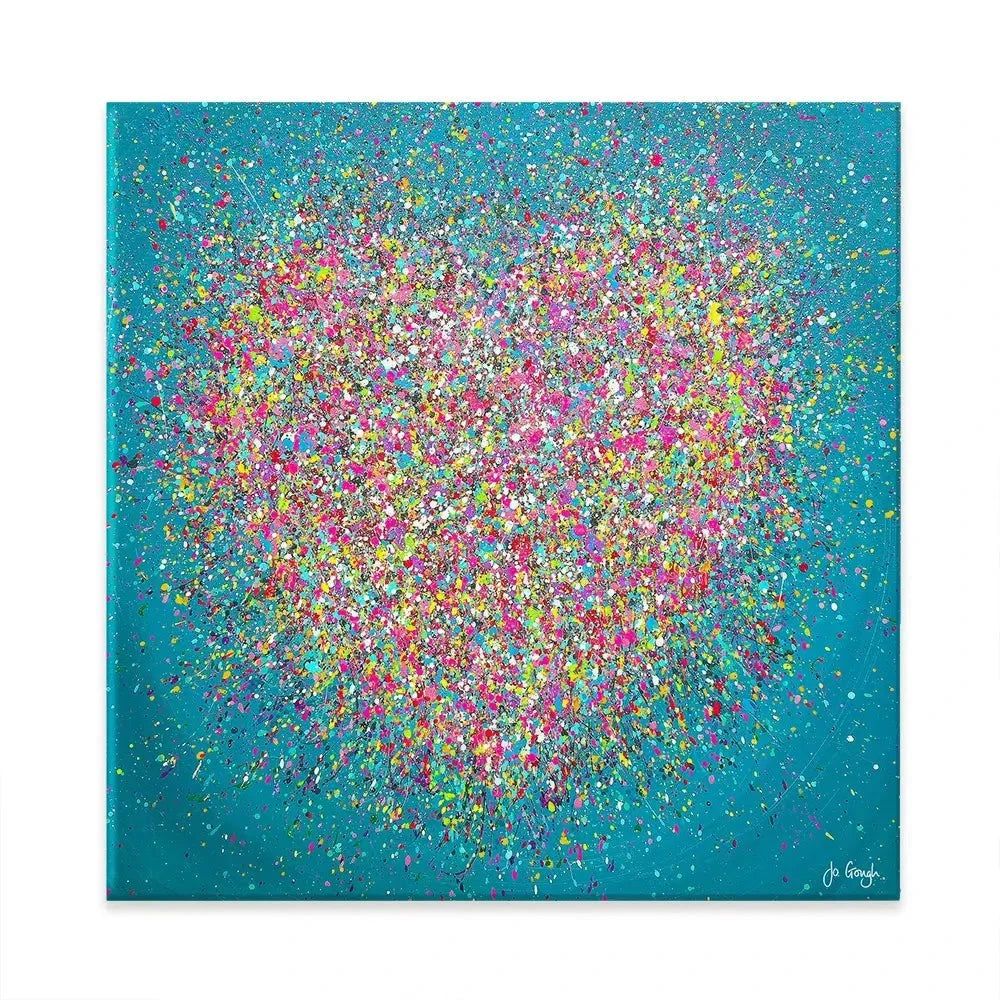 You Make My Heart Smile Canvas Print You Make My Heart Smile Canvas Print wall art product Jo Gough