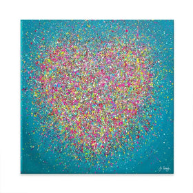 You Make My Heart Smile Canvas Print You Make My Heart Smile Canvas Print wall art product Jo Gough