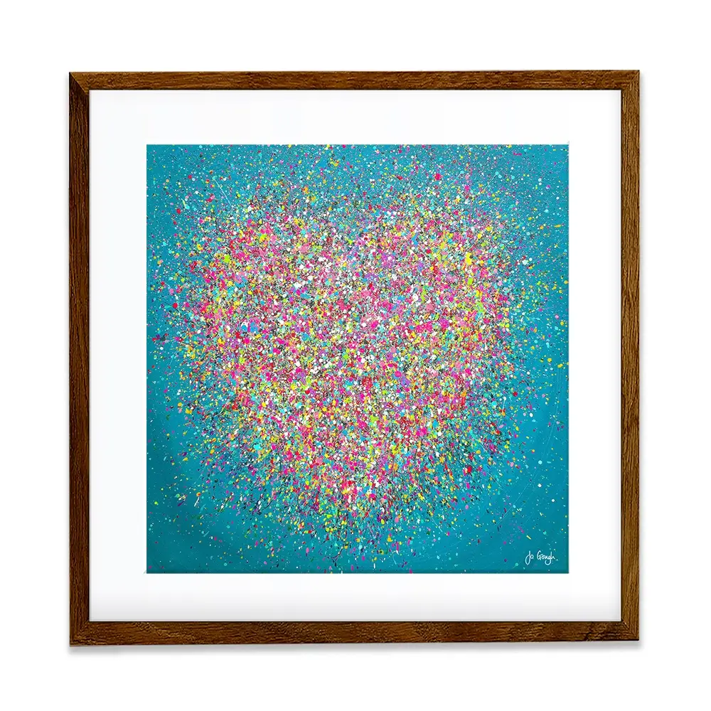You Make My Heart Smile Framed Art Print You Make My Heart Smile Framed Art Print wall art product Jo Gough