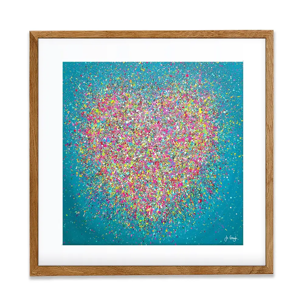 You Make My Heart Smile Framed Art Print You Make My Heart Smile Framed Art Print wall art product Jo Gough