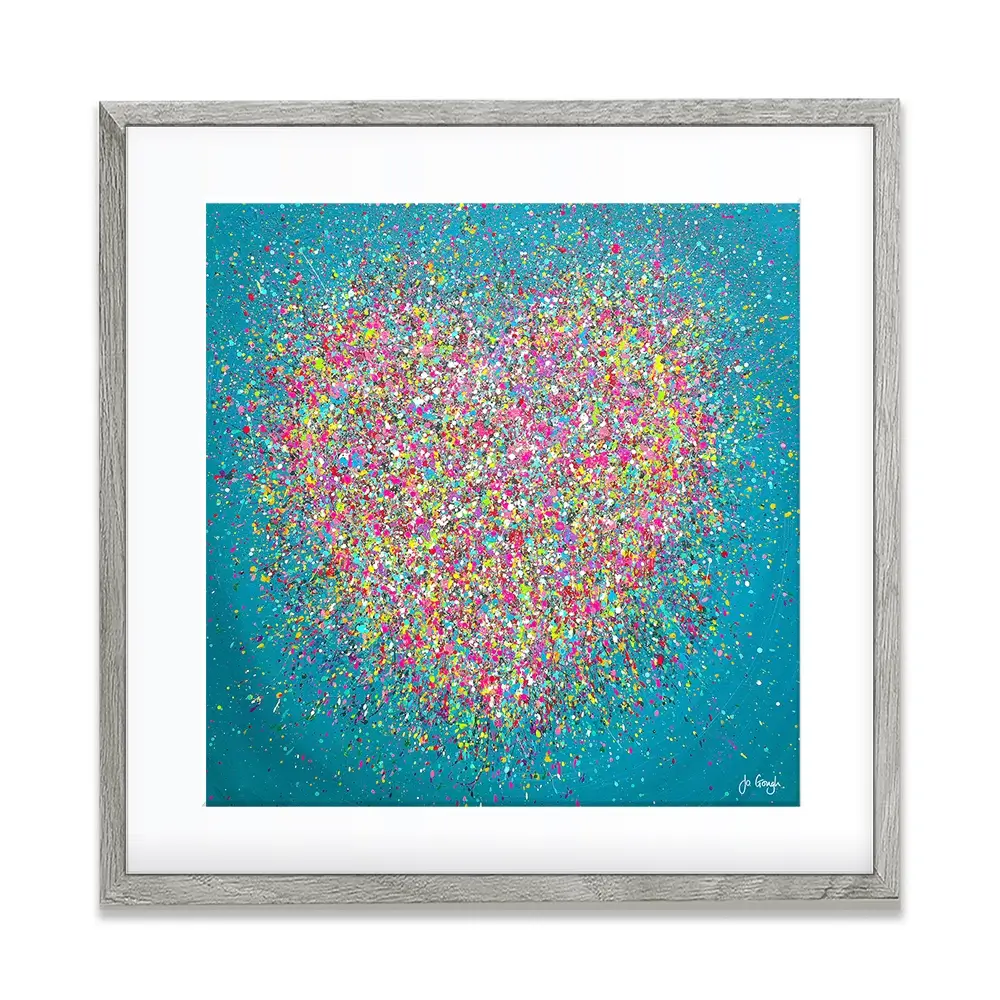 You Make My Heart Smile Framed Art Print You Make My Heart Smile Framed Art Print wall art product Jo Gough