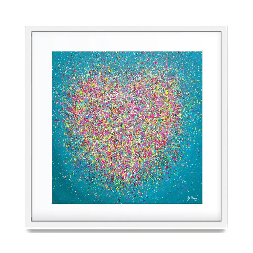 You Make My Heart Smile Framed Art Print You Make My Heart Smile Framed Art Print wall art product Jo Gough