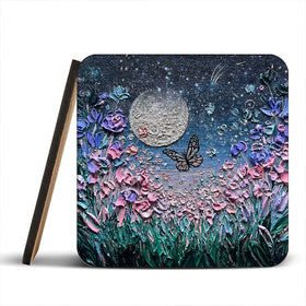 You're My World Coaster Set You're My World Coaster Set wall art product Nada Khatib