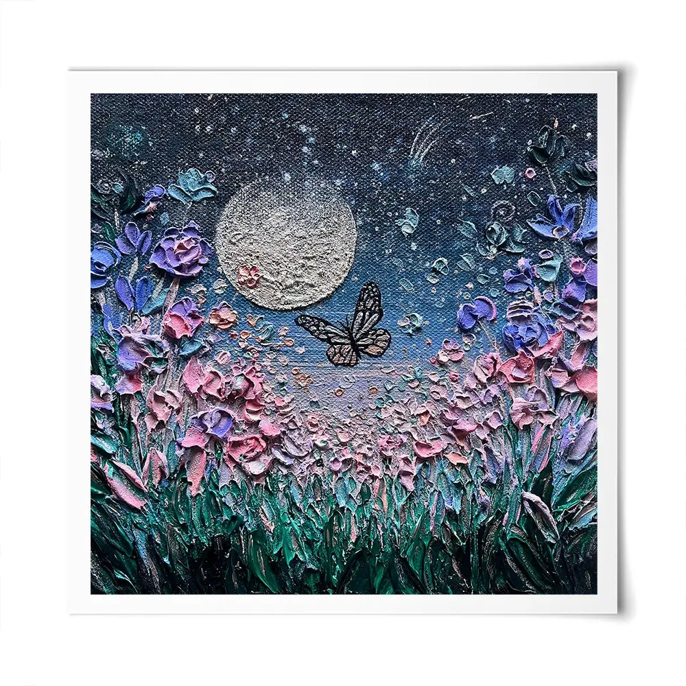 You're My World Square Art Print You're My World Square Art Print wall art product Nada Khatib