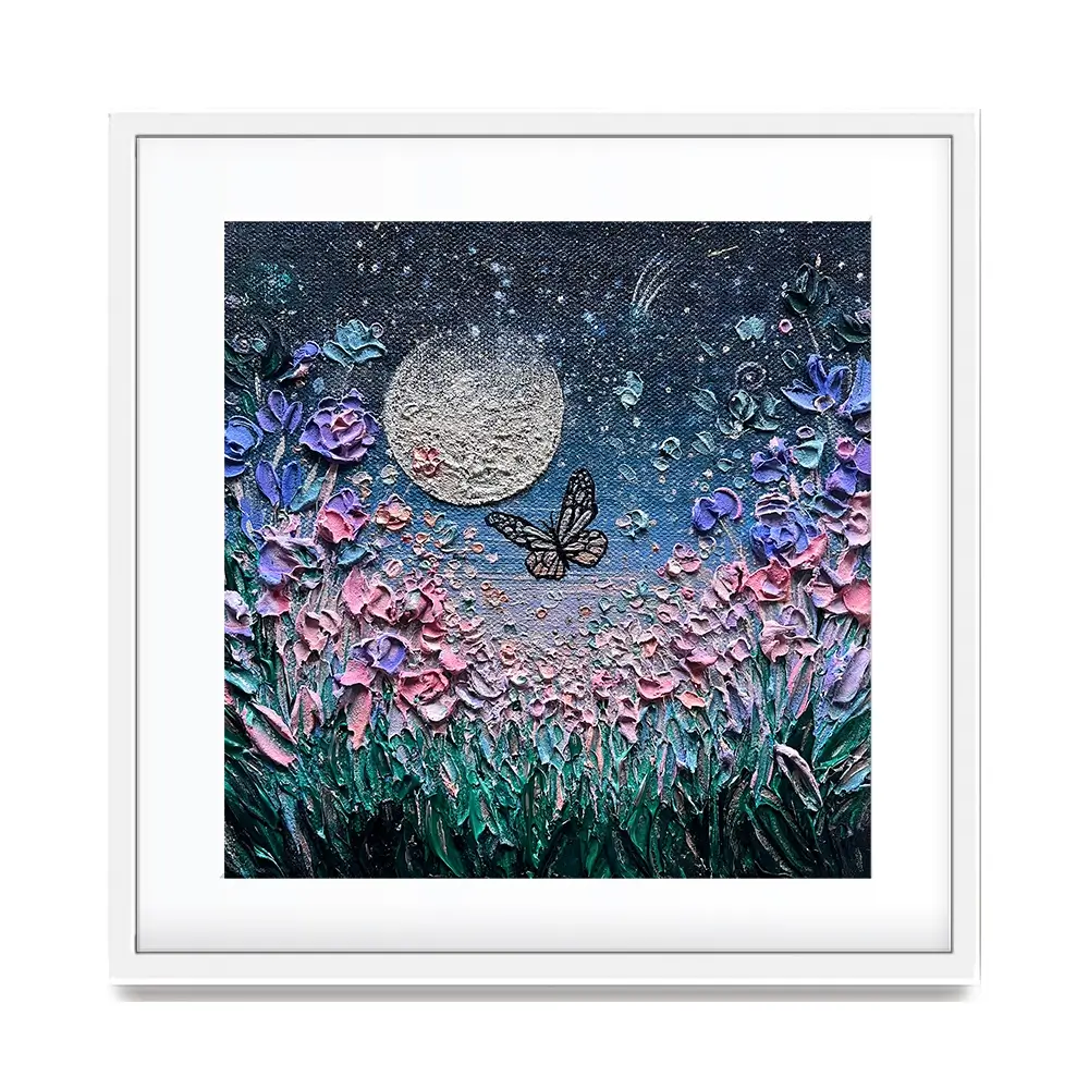 You're My World Square Framed Art Print You're My World Square Framed Art Print wall art product Nada Khatib