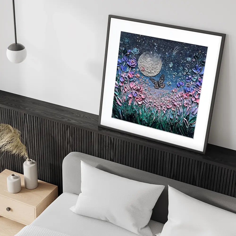 You're My World Square Framed Art Print You're My World Square Framed Art Print wall art product Nada Khatib