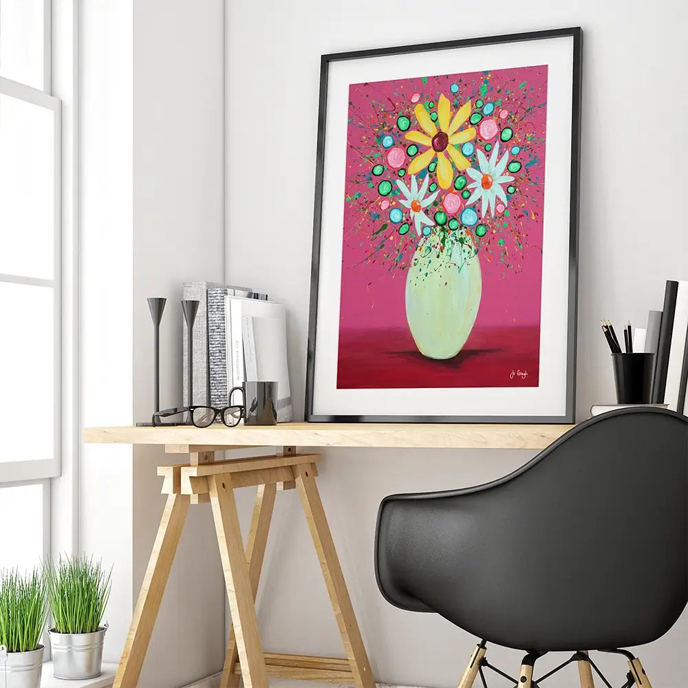 You're The Sweetest Framed Art Print You're The Sweetest Framed Art Print wall art product Jo Gough