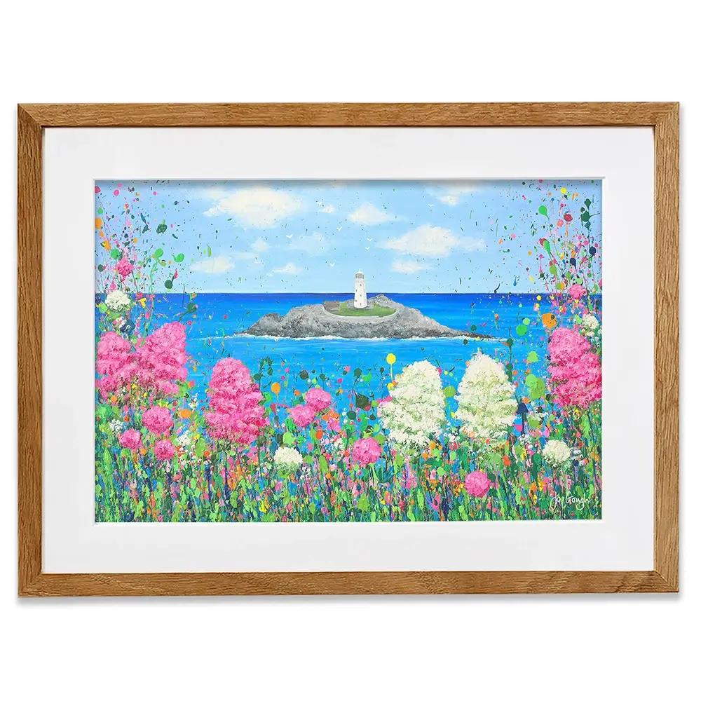 Your Love Will Light My Way Framed Art Print Your Love Will Light My Way Framed Art Print wall art product Jo Gough
