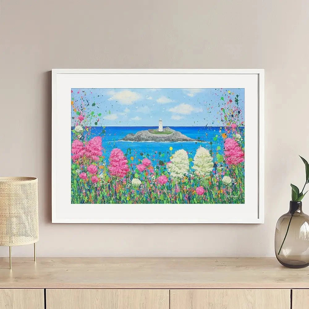 Your Love Will Light My Way Framed Art Print Your Love Will Light My Way Framed Art Print wall art product Jo Gough