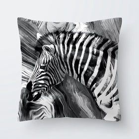 Zebra Cushion Zebra Cushion wall art product Mohammadreza Zeidabadi / Shutterstock