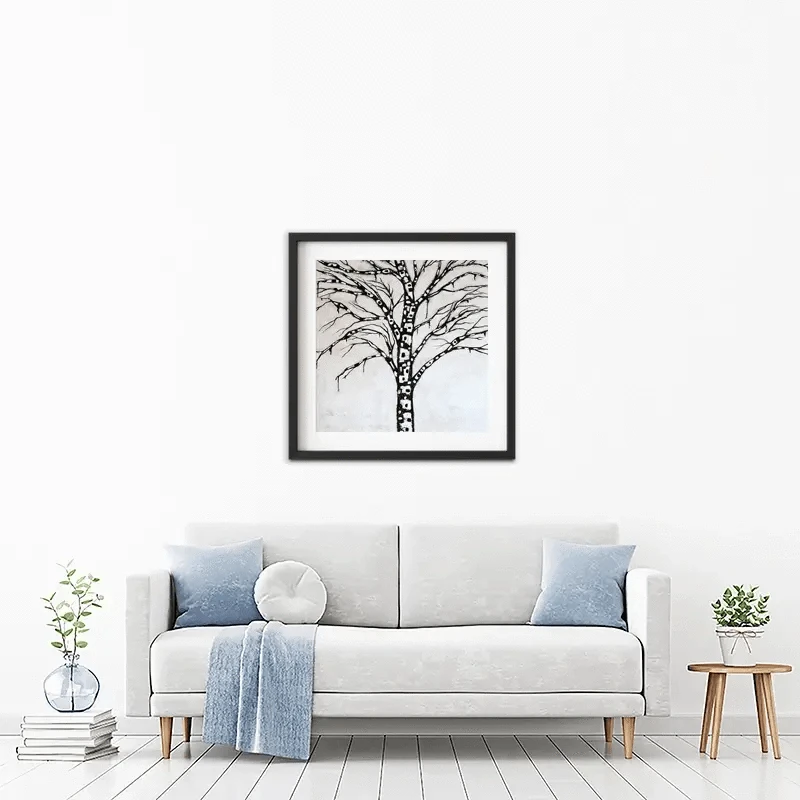 Zebra Tree Framed Art Print Zebra Tree Framed Art Print wall art product Osnat Tzadok
