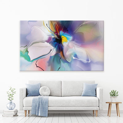 A Flower Canvas Print wall art product Teni / Shutterstock