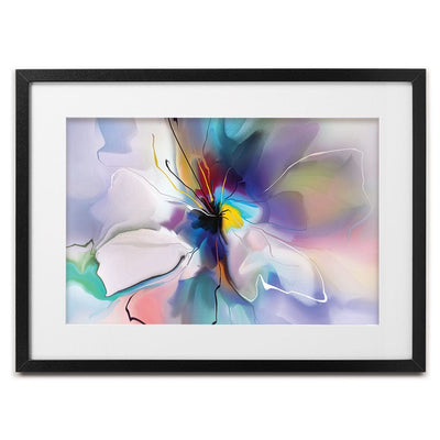 A Flower Framed Art Print wall art product Teni / Shutterstock