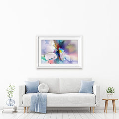 A Flower Framed Art Print wall art product Teni / Shutterstock