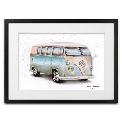 A Journey In Time Framed Art Print wall art product Ashvin Harrison