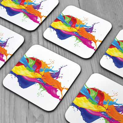 A Splash Of Colour Coaster Set wall art product stockphoto-graf / Shutterstock